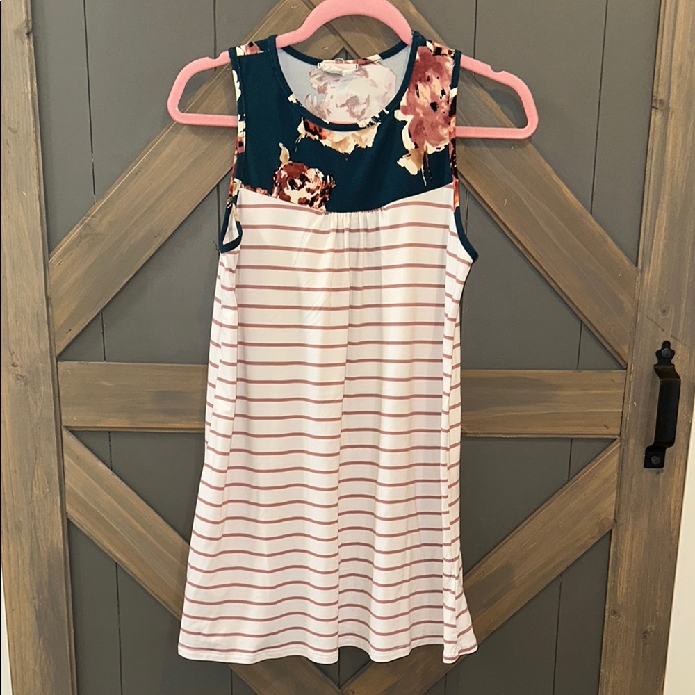 Betsey’s Boutique striped floral tank